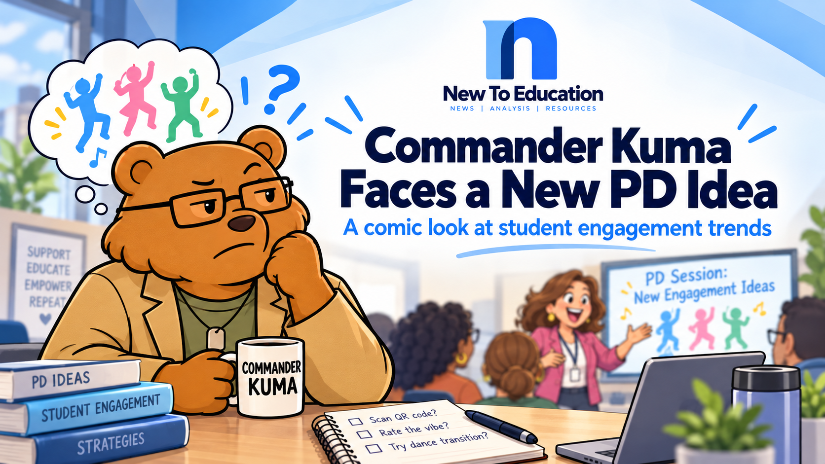 Bear With Me: Commander Kuma and the Latest PD Idea