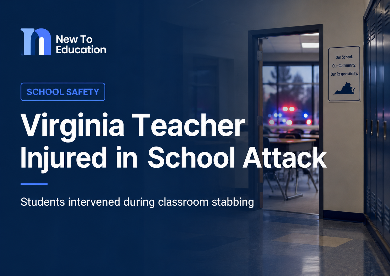 Virginia Middle School Students Intervene After Teacher Is Stabbed in Classroom