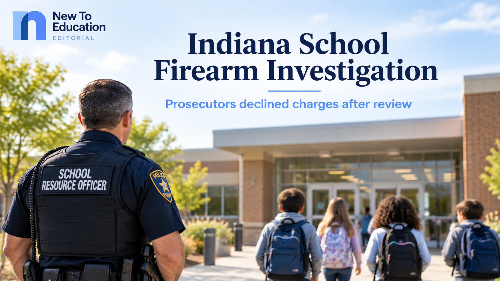 Indiana Prosecutors Decline Charges After Two Arrested Near Brownstown Elementary School With Handgun in Vehicle