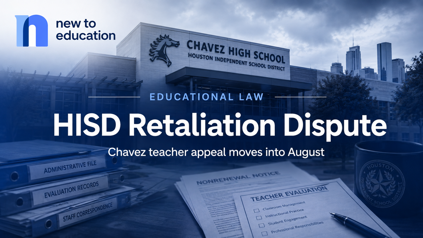 Houston Teacher Says HISD Retaliated After He Reported Administrators as Contract Appeal Moves Into August