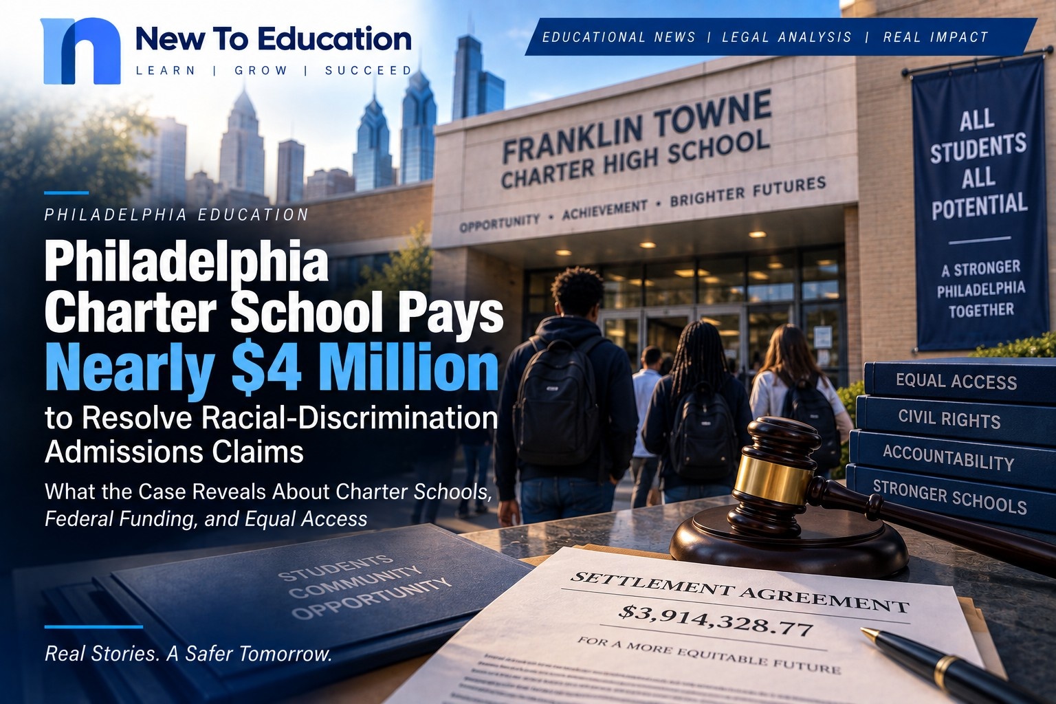 Philadelphia Charter School Pays Nearly $4 Million to Resolve Racial-Discrimination Admissions Claims