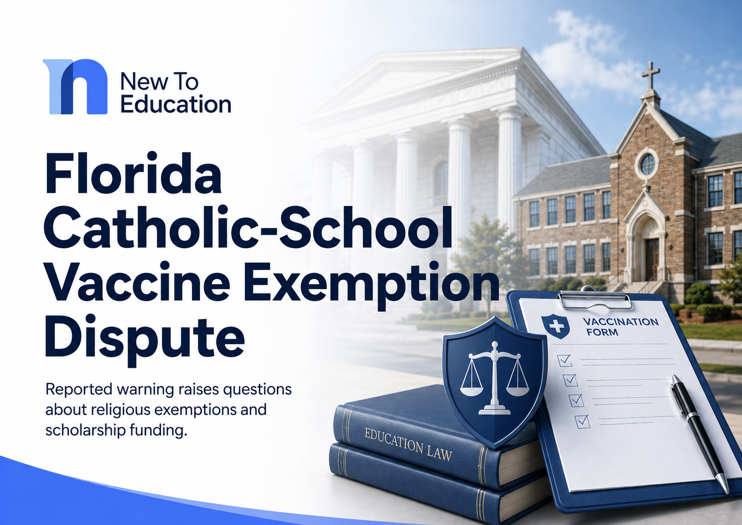 Florida Attorney General Reportedly Warns Catholic Schools Over Vaccine Exemptions and Scholarship Funding