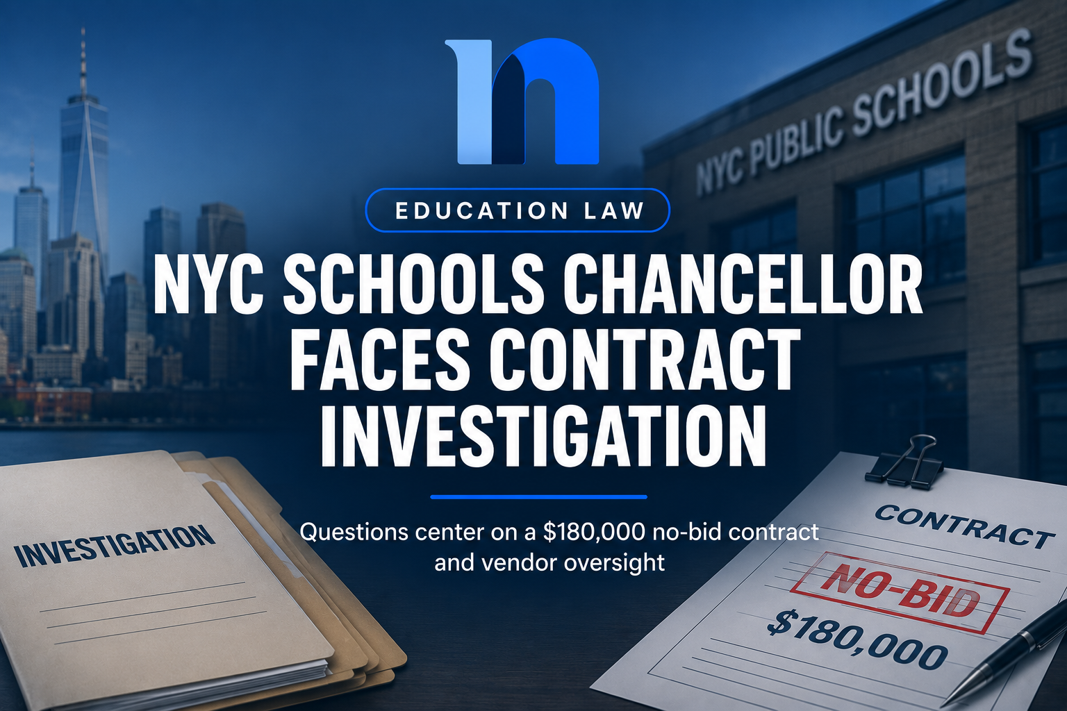 NYC Schools Chancellor Kamar Samuels Faces Contract Investigation as Procurement Questions Deepen