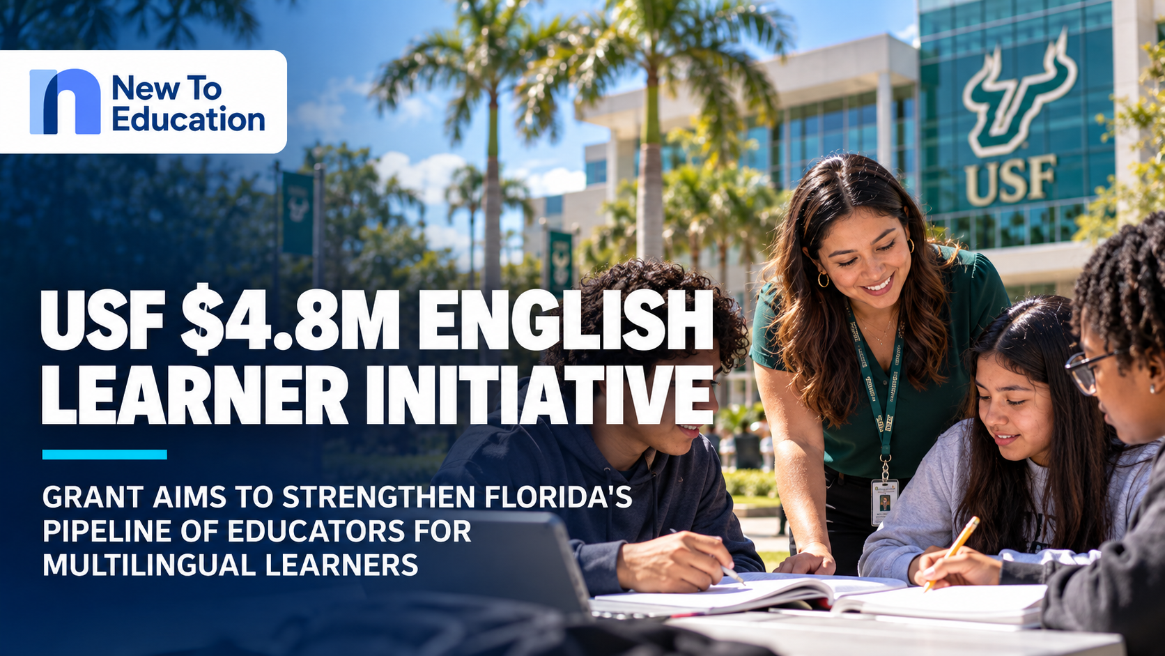 University of South Florida Launches $4.8 Million English Learner Educator Initiative in Tampa Bay