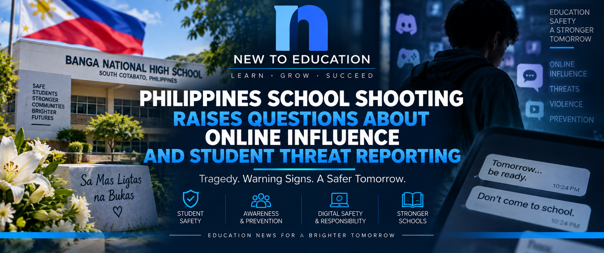 Philippines School Shooting Raises Questions About Online Influence and Student Threat Reporting