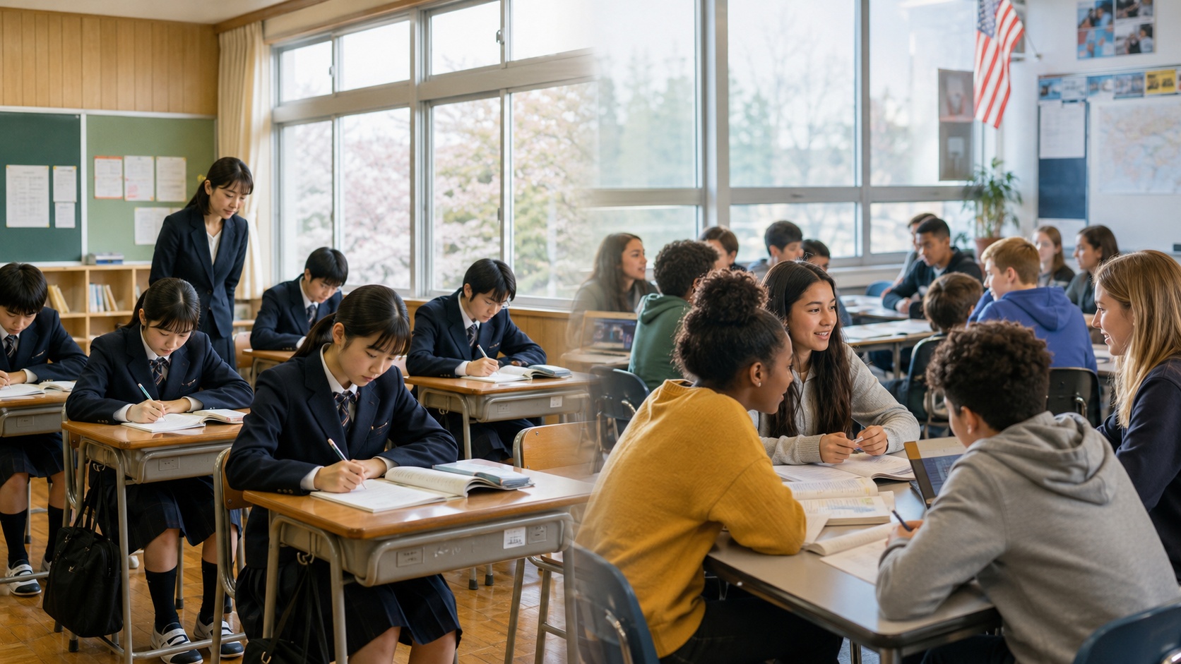 What I Believe Japanese and American Education Each Do Well and Where Both Fall Short