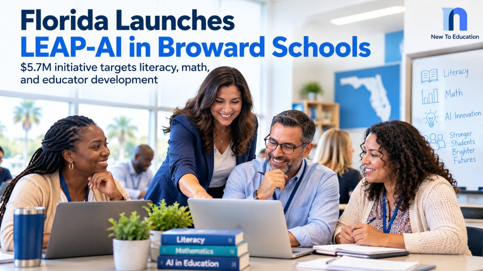 Florida Atlantic University and FDOE Announce $5.7 Million LEAP-AI Initiative for Broward Schools