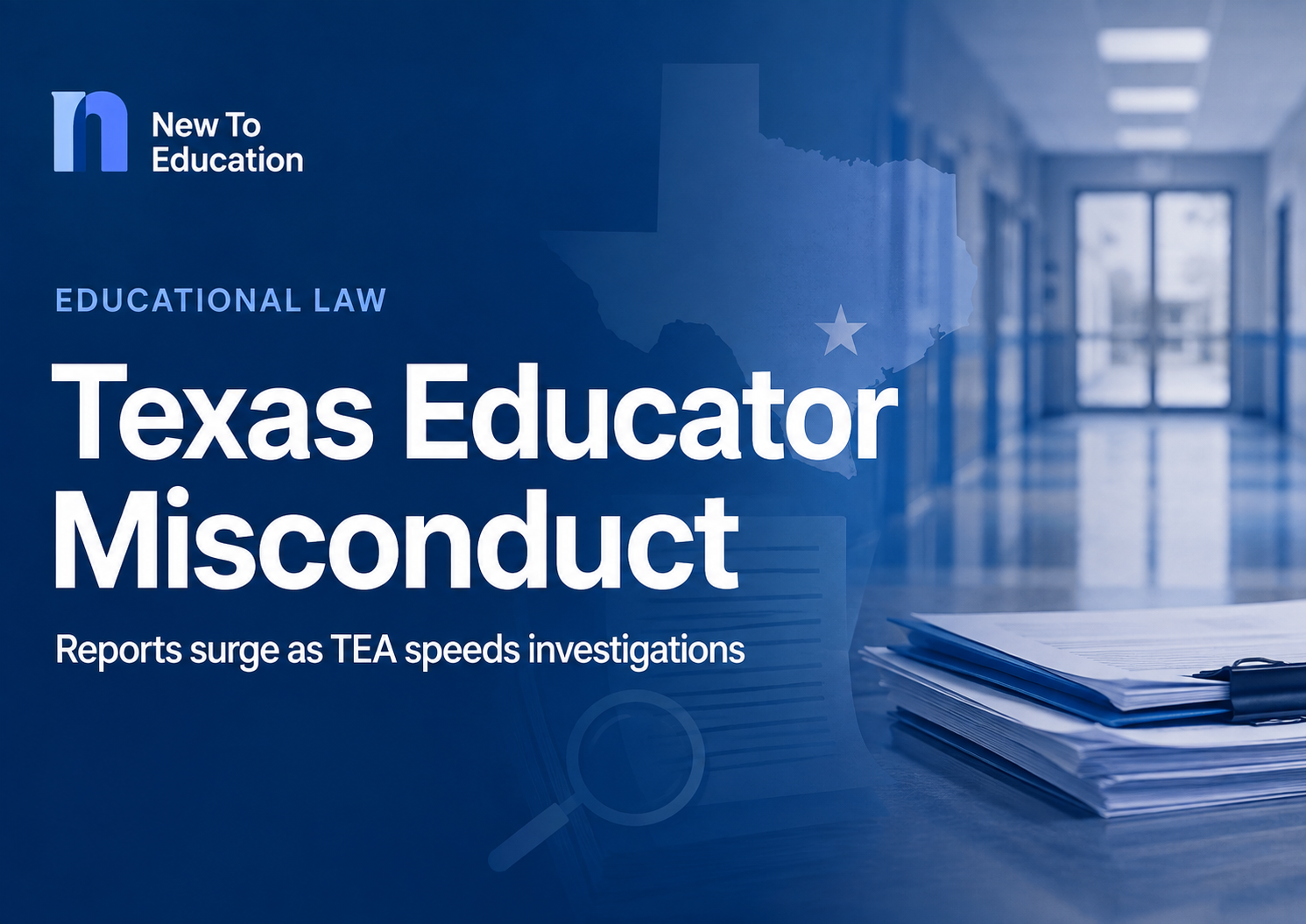 Texas Educator Misconduct Reports Surge as State Moves to Speed Up Investigations