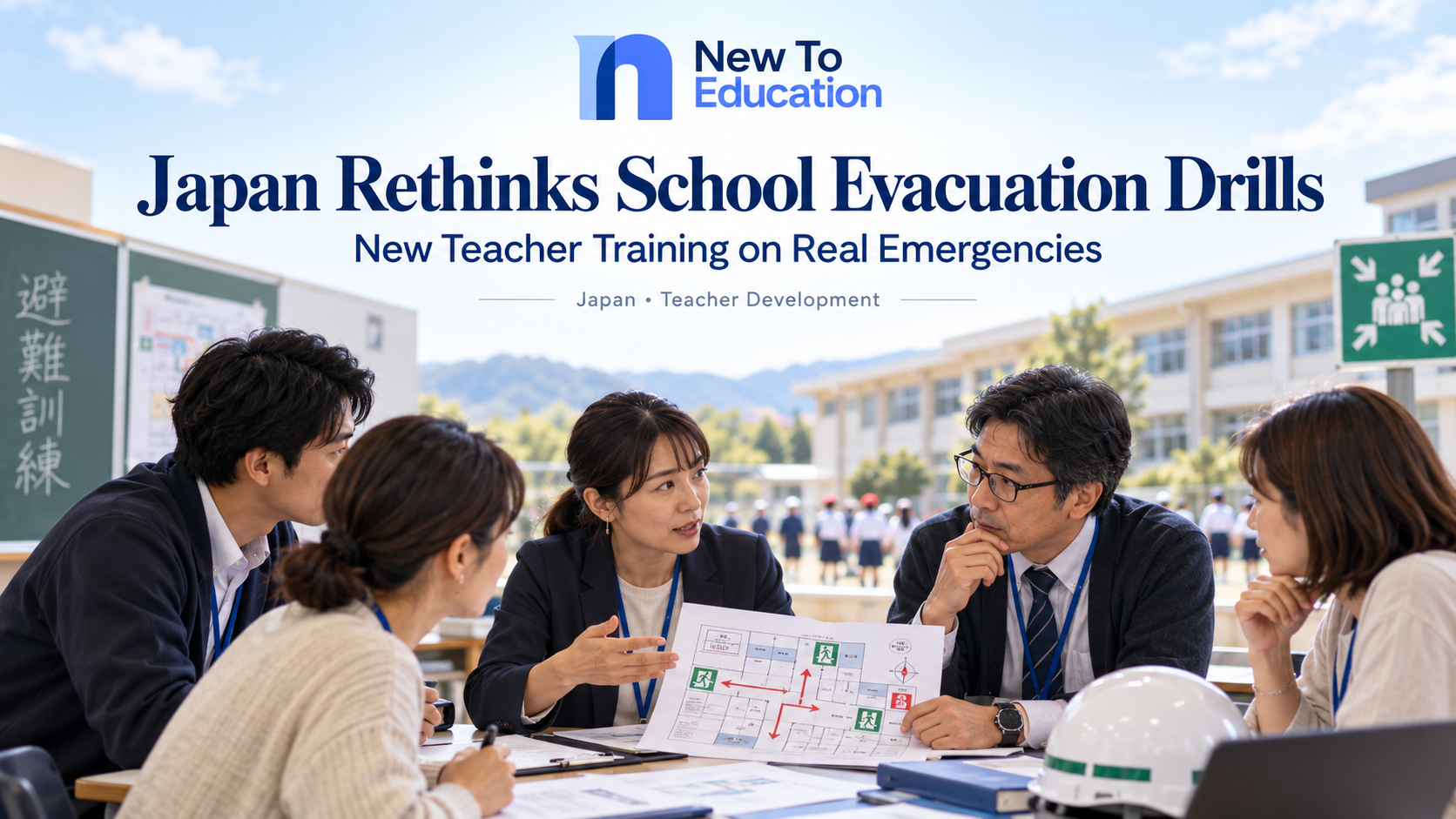 Japan Releases New Teacher Training Asking Whether School Evacuation Drills Would Actually Work in a Real Emergency